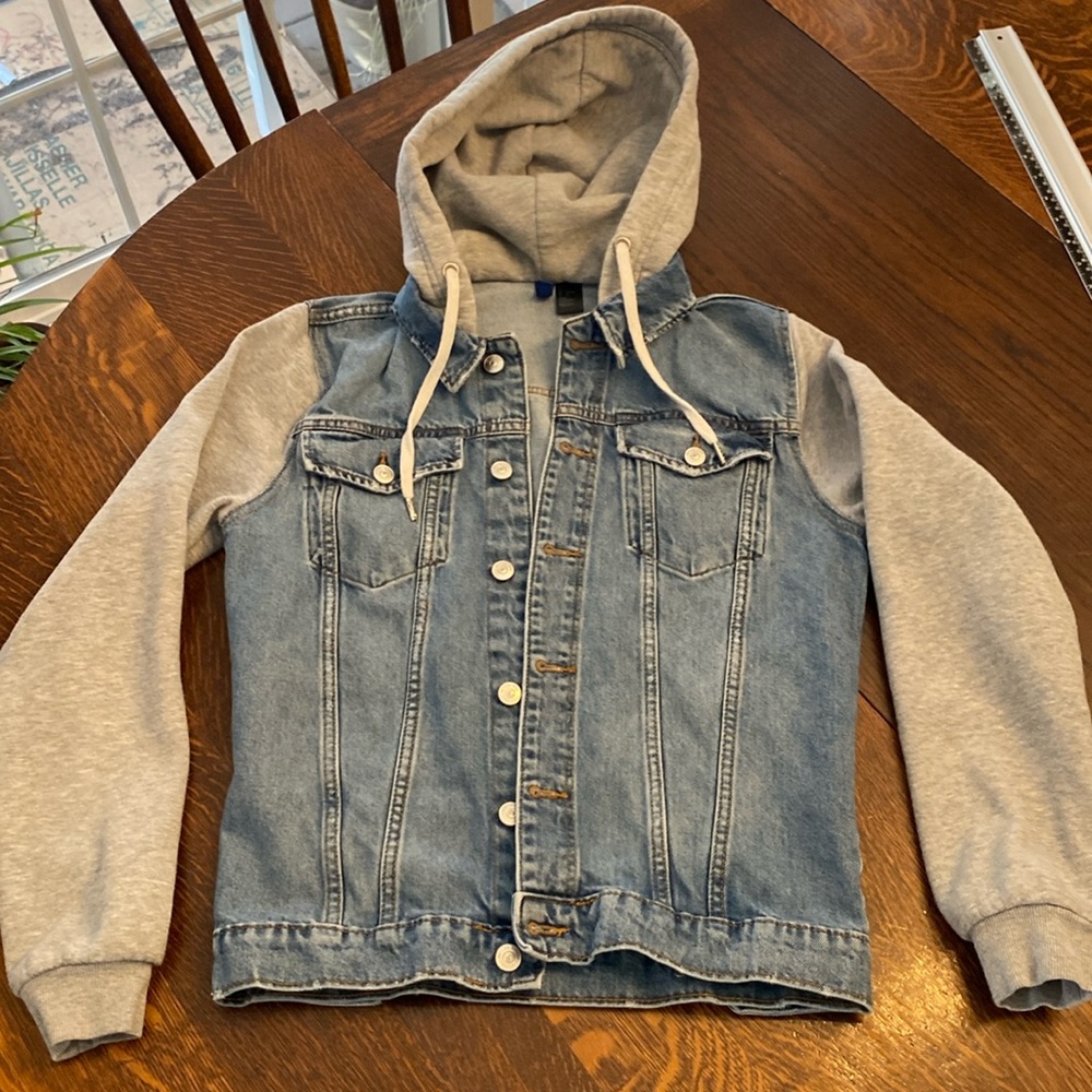 Jean jacket/hoodie